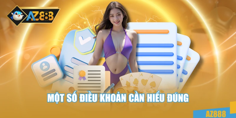 Một số điều khoản cần hiểu đúng